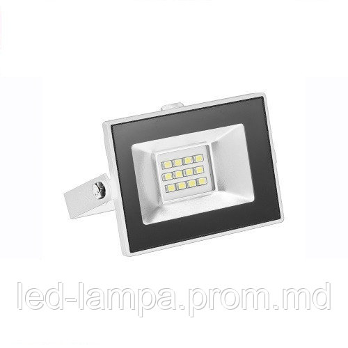 Светодиодный LED прожектор GTV, 10W, IP65, 4000K, G-TECH, белый, GT-FBX10W-40 - фото 1 - id-p9783874