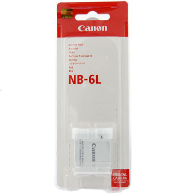 Dilux - Canon NB-6L 3.7V 1000mah Li-ion аккумуляторная батарея к фотокамере - фото 1 - id-p10085211