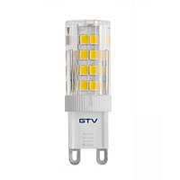 Светодиодная LED лампа GTV, 3,5W, G9, 3000К тёплое свечение.