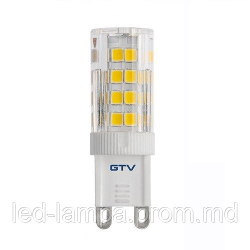 Светодиодная LED лампа GTV, 3,5W, G9, 3000К тёплое свечение. - фото 1 - id-p10085796