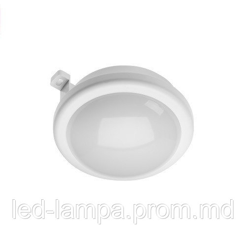 Светодиодный светильник GTV, 6W (ЕМС +), 4000К, IP54, круглый, DELTA OR, белый. ПОЛЬША! - фото 1 - id-p10085819