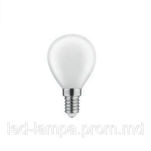 Светодиодная LED лампа GTV, 4W, E14, FILAMENT, 3000К тёплое свечение, шарик. - фото 1 - id-p10085859