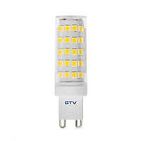 Светодиодная LED лампа GTV, 7W, G9, 3000К тёплое свечение.