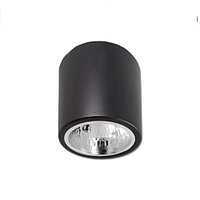Потолочный светильник/корпус master LED, Ø132х152мм, 1хE27, сталь, чёрный. ПОЛЬША!