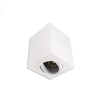 Потолочный светильник/корпус master LED, 1хGU10, алюминий, матовый белый. ПОЛЬША!