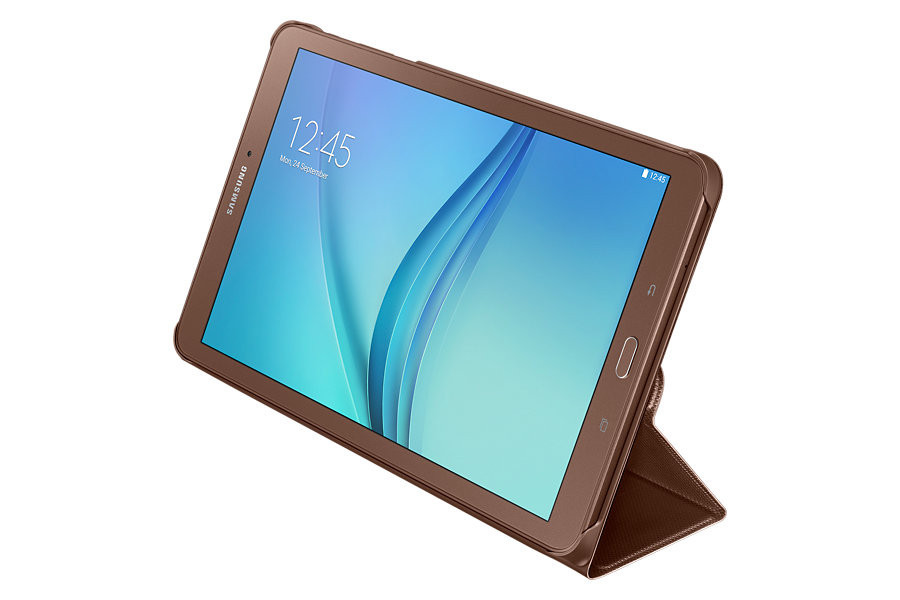Чехол Book Cover Samsung Galaxy Tab E 9.6" SM-T560/T561 коричневый - фото 1 - id-p10085241