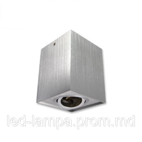 Потолочный светильник/корпус master LED, 1хGU10, алюминий, сатин. ПОЛЬША! - фото 1 - id-p10085885