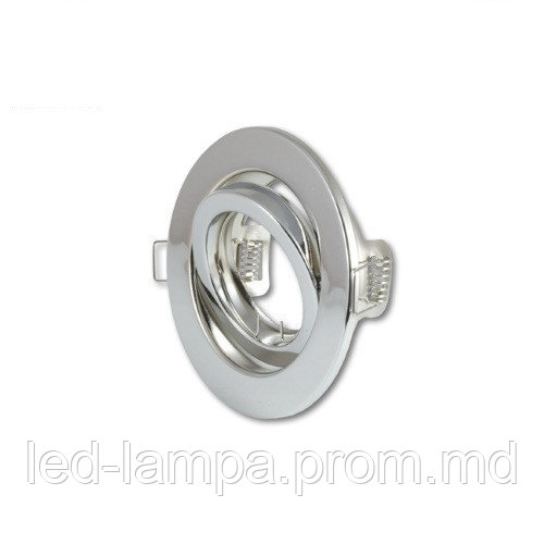 Светильник/корпус master LED, потолочный, встраиваемый, сталь, круглый, хром. Польша - фото 1 - id-p10085992