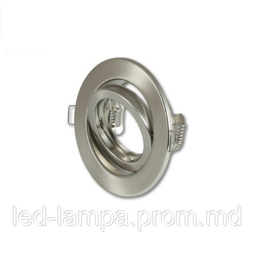 Светильник/корпус master LED, потолочный, встраиваемый, сталь, круглый, сатин. Польша - фото 1 - id-p10085993
