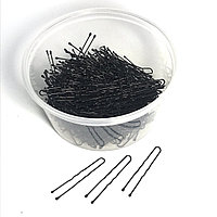 Шпильки для волос 4.5 см. чёрные - 300 шт.