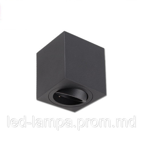 Потолочный светильник/корпус master LED, 1хGU10, алюминий, матовый чёрный. ПОЛЬША! - фото 1 - id-p10099863