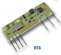 Модули приема и передачи на 433/868 МГц RT6-433