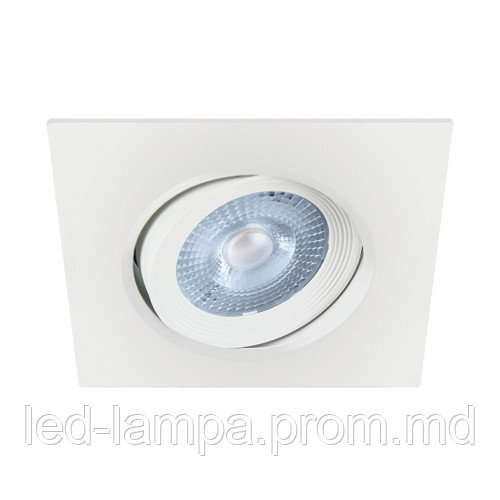 Потолочный светодиодный светильник, Strühm Poland, 5W, 3000K, пластмассовый, квадратный, белый, MONI LED D - фото 1 - id-p10106202