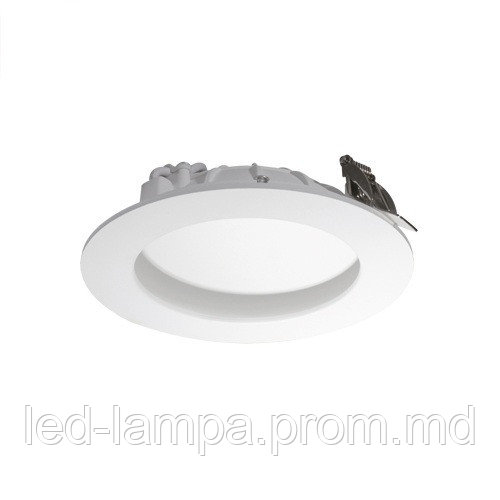 Потолочный светодиодный светильник, Strühm Poland, 4W, 4000K, врезной, алюминиевый, белый, CINDER LED C - фото 1 - id-p10106204