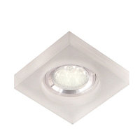 Потолочный светильник/корпус, Strühm Poland, встраиваемый, квадратный, матовое стекло/хром, 1хGU10, ADEL LED D