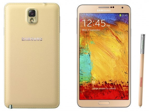 Корпус для Samsung Galaxy Note 3 N9000 Золотистый - фото 1 - id-p10110268