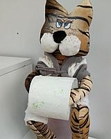 Тигровый Кот держатель туалетной бумаги