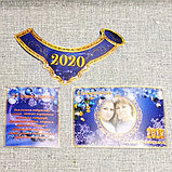 Этикетки - Наклейки на бутылку шампанского Новогодние с вашей фотографией, фото 3