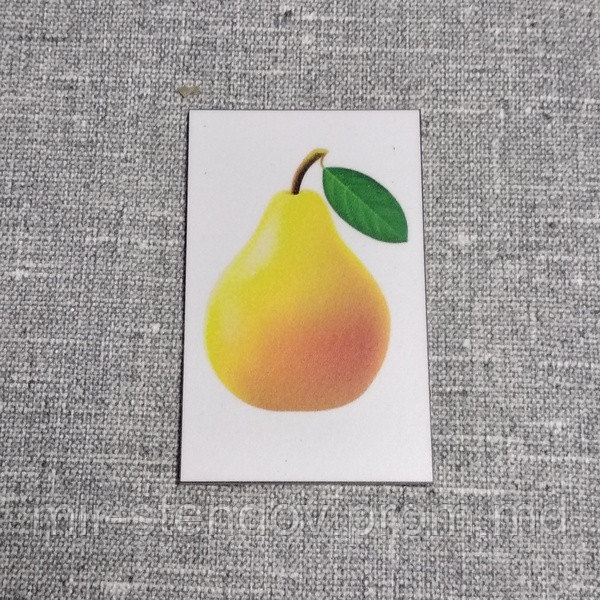 Груша. Пластиковые карточки для наборного полотна, фото 1
