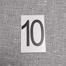 Цифра 10. Пластиковые карточки для наборного полотна