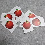 Яблоко. Пластиковые карточки для наборного полотна, фото 2