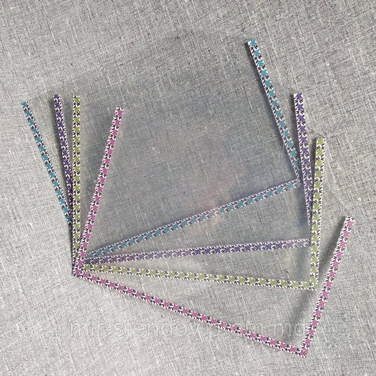 Карман А5 горизонтальный в национальной окантовке, фото 1