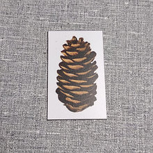 Шишка. Пластиковые карточки для наборного полотна