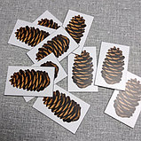 Шишка. Пластиковые карточки для наборного полотна, фото 2