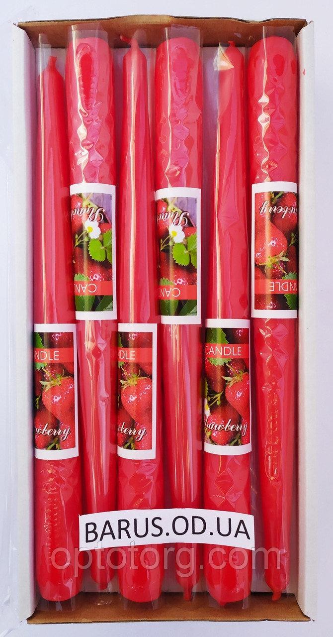 Свечи декоративные конусные Bartek ароматизированные Лаванда - фото 1 - id-p10117629