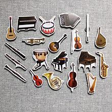 Набор развивающих магнитов "Музыкальные инструменты"