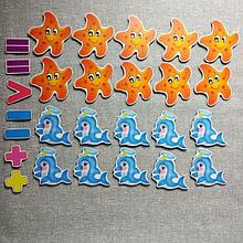 Магнитная математика Морские звезды и Дельфины