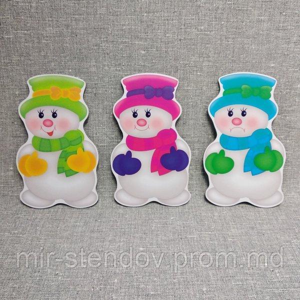 Магнитный стенд Уголок настроения. Снеговички, фото 1