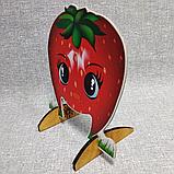 Настольная игра Прожорливые фрукты. Реквизит для логопеда Клубничка, фото 2