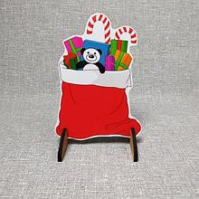 Новогодняя напольная декорация Мешочек с подарками