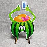 Настольная игра Прожорливые фрукты. Арбуз с прищепкой, фото 2