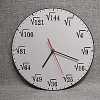 Часы настенные "Корень квадратный" для кабинета математики