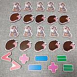 Магнитная математика Зайчики и Ёжики, фото 2