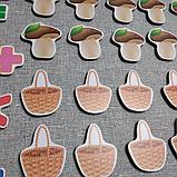 Магнитная математика Грибы и корзинки, фото 2