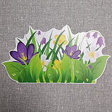 Трава с цветами. Настенная декорация для детского сада., фото 2