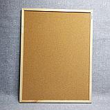 Доска пробковая. Пробковый стенд (деревянная рамка) Интеллект, фото 6