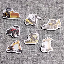 Трактора. Набор магнитов для обучения