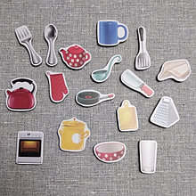 Кухонная утварь. Магнитики развивающие. Набор