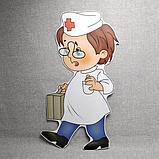 Доктор. Настенная декорация для детского сада., фото 2