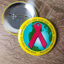 Значок Стоп СПИД