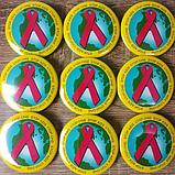 Значок Стоп СПИД, фото 3