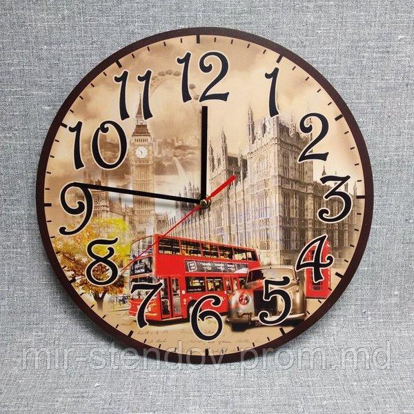 Настенные часы для кабинета английского языка. London - фото 1 - id-p10119245