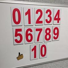 Цифры. Магнитные карточки