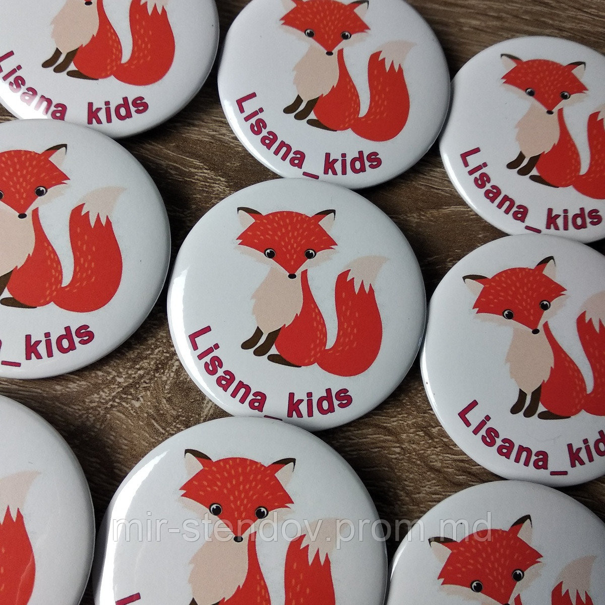 Значок с логотипом Lisana_kids, фото 1