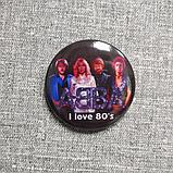 Коллекция значков с изображением музыкальных групп и исполнителей 80-х, фото 6