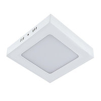 Потолочный светодиодный светильник, Strühm Poland, 6W, 4000K, квадратный, белый, MARTIN LED D